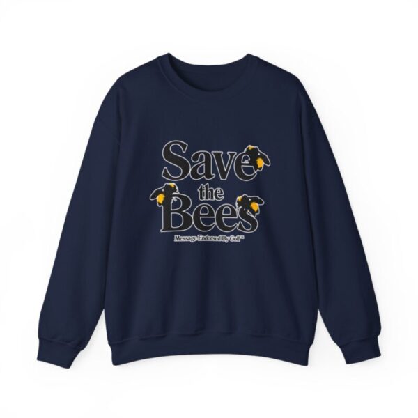 Save The Bees Black Sweatshirt