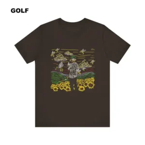 Tyler The Creator Brown Shirt