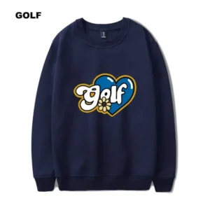 Tyler The Creator Golf Retro Logo Blue Sweatshirt