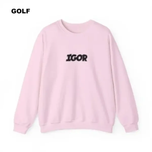 Tyler The Creator Sweatshirt Pink Igor Sweatshirt