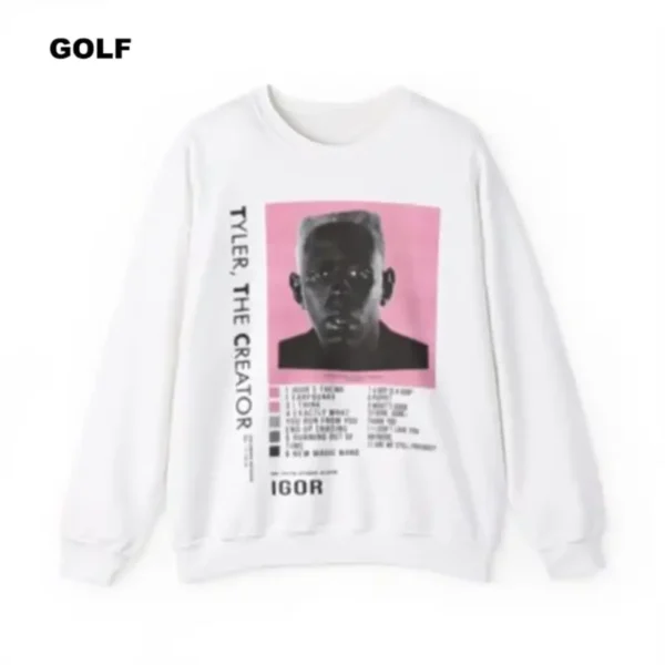 Tyler The Creator White Sweatshirt